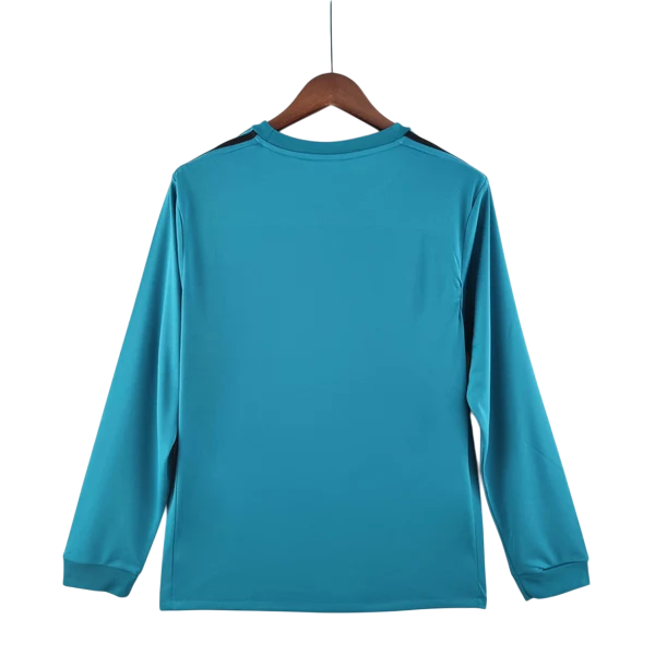 Camisa Retrô Manga Longa Real Madrid III 2017/2018