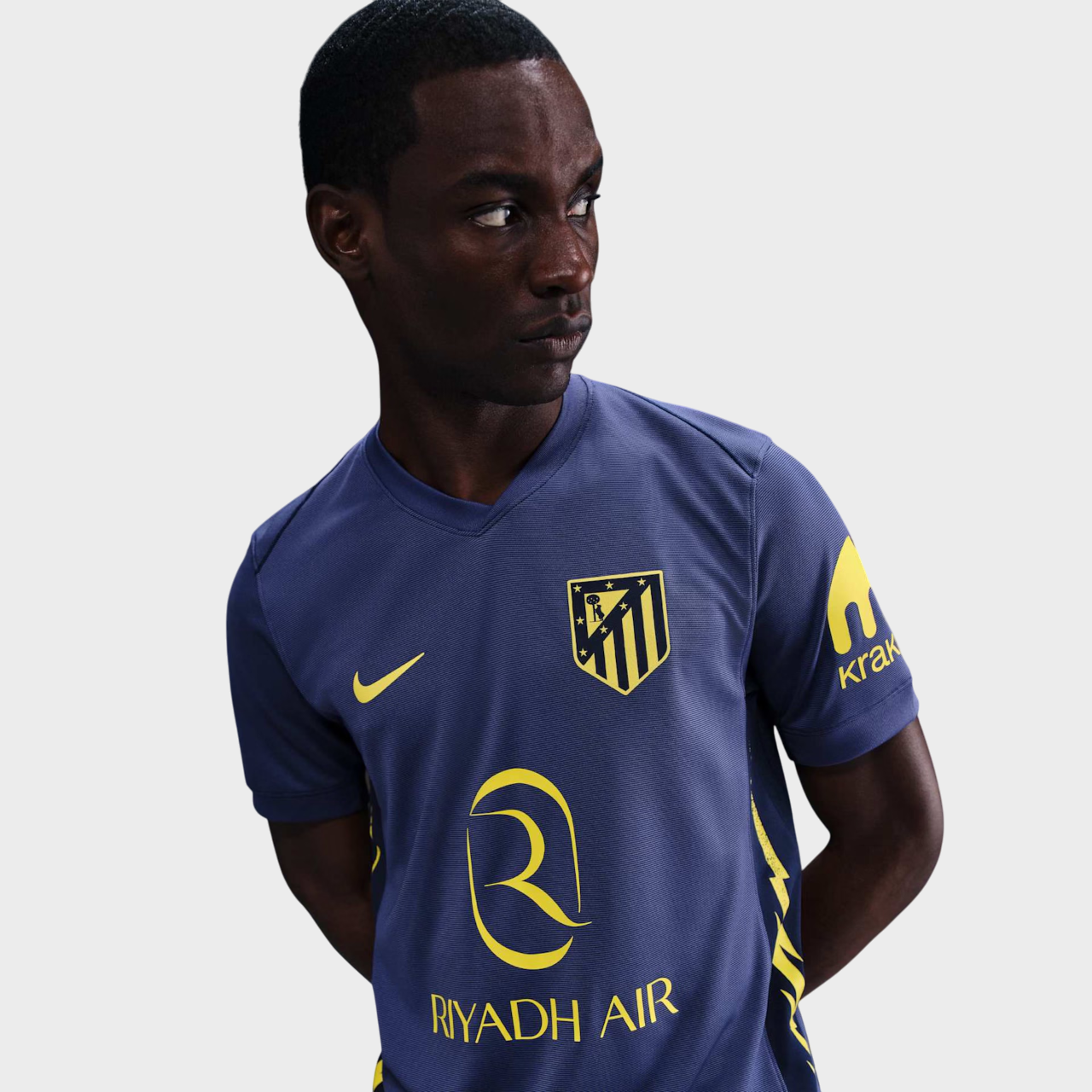 Camisa Atlético de Madrid II 25/26 Torcedor Nike Masculina Azul Marinho