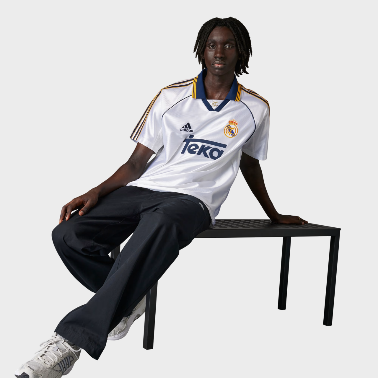 Camisa Retrô Real Madrid I 1999/2000 Adidas