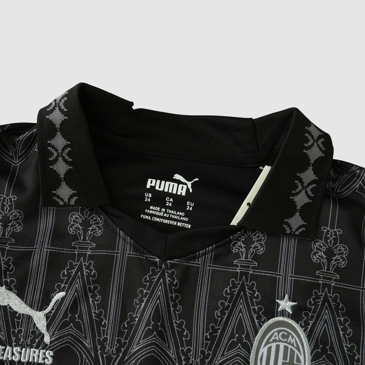 Conjunto Infantil Milan Pleasures Preta 24/25