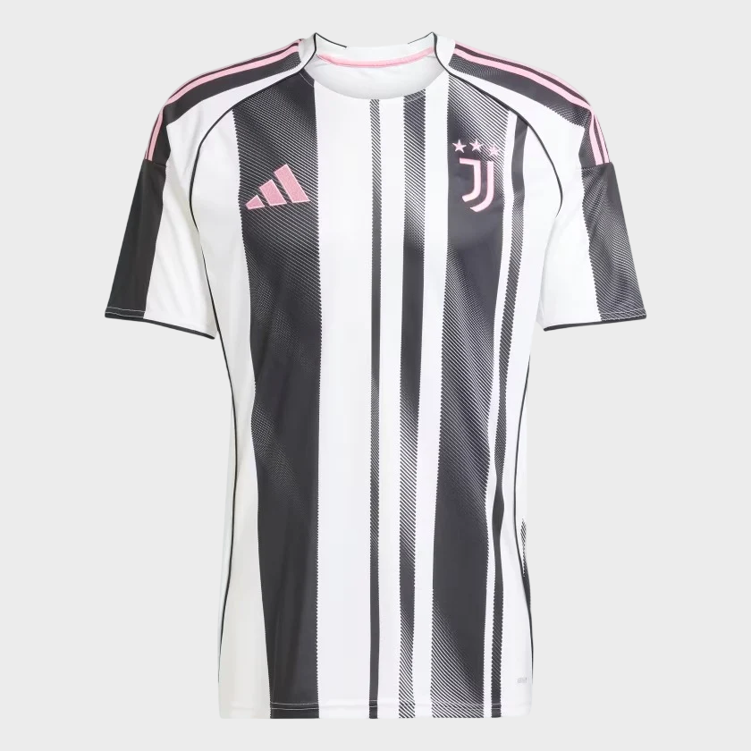 Camisa Juventus I 25/26 Torcedor adidas Masculina Branco e Preto