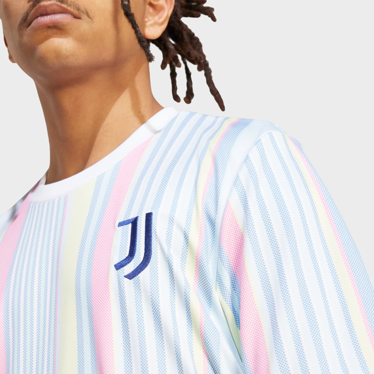 Camisa Juventus Pré-Jogo 25/26 Adidas Branco