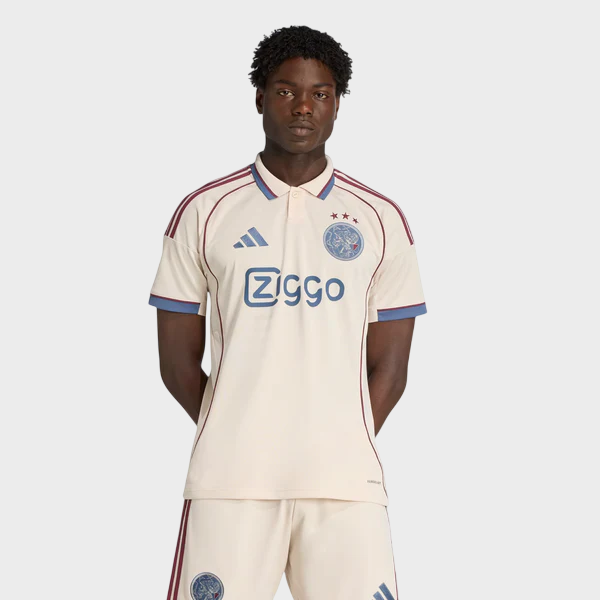 Camisa Ajax III Comemorativa 25/26 Torcedor adidas Masculina Creme