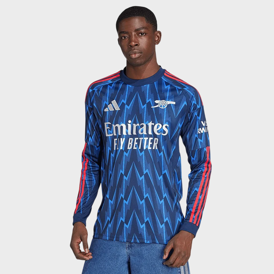 Camisa Manga Longa Arsenal II 25/26 Torcedor Adidas Masculina Azul