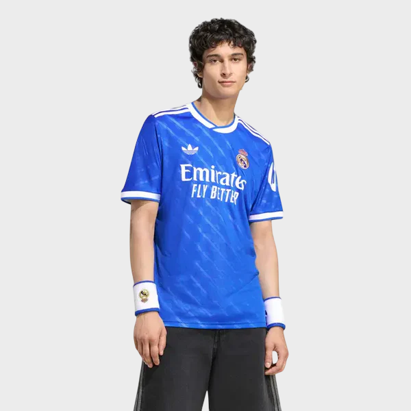 Camisa Real Madrid III 25/26 Torcedor adidas Masculina Azul
