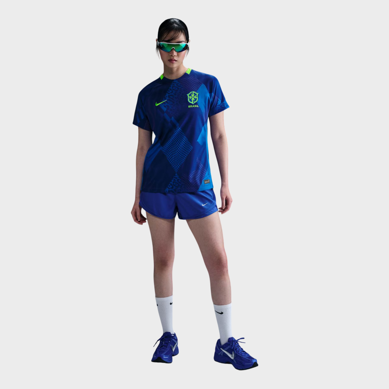 Camisa Brasil II 25/26 Feminina Nike Azul