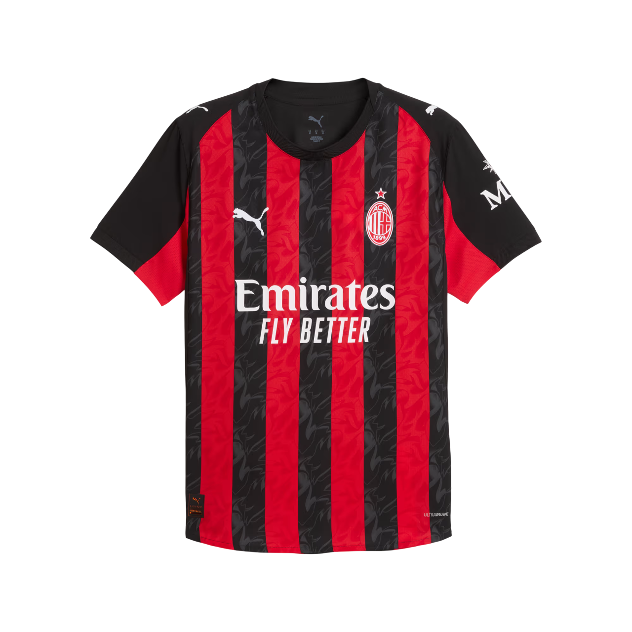 Camisa Milan I 25/26 Torcedor Puma Vermelha