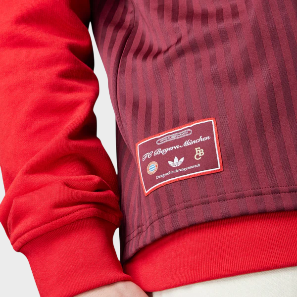Camisa Bayern de Munique Terrace Icons 25/26 Adidas Vermelho