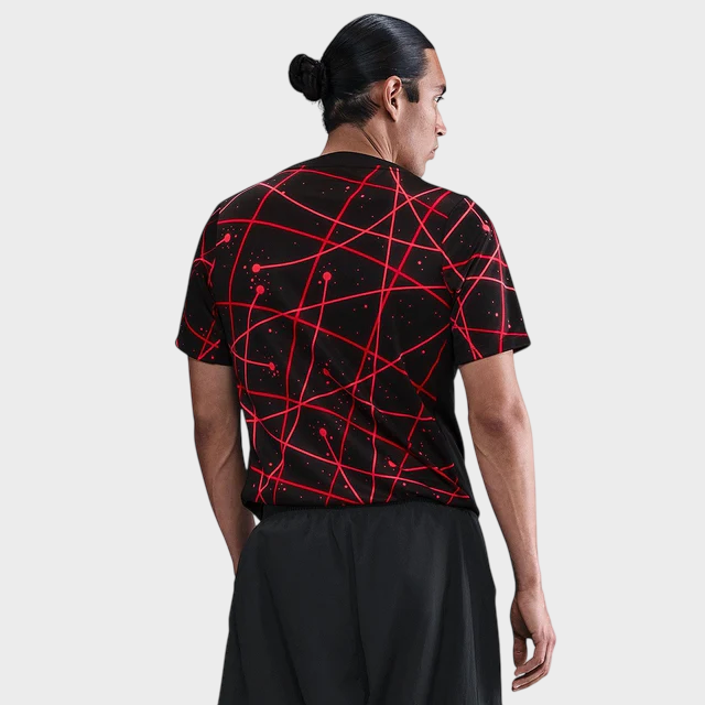 Camisa Atlético de Madrid Pré-Jogo 25/26 Torcedor Nike Masculina Vermelho