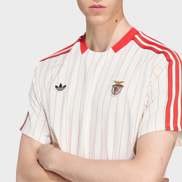 Camisa Benfica Terrace Icons 25/26 Adidas Branca