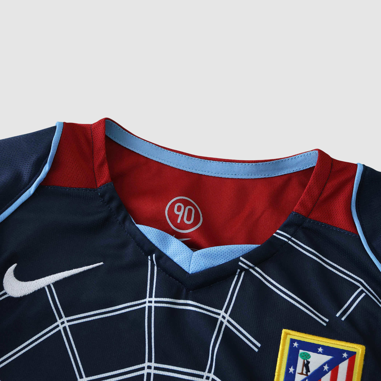 Conjunto Infantil Retrô Atlético De Madrid II 2004/2005 Spider Man