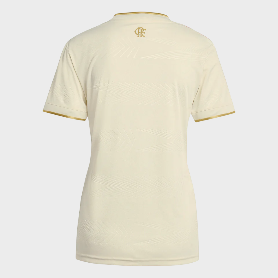 Camisa Flamengo III 25/26 Feminina Bege