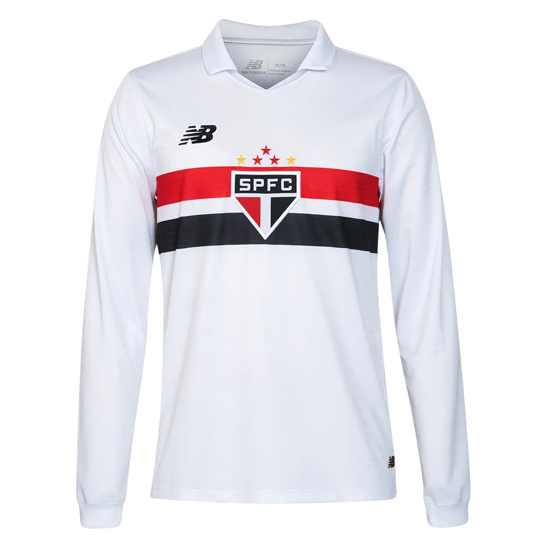 Camisa Manga Longa São Paulo I 24/25 Torcedor Masculina