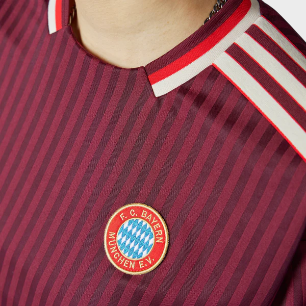 Camisa Bayern de Munique Terrace Icons 25/26 Adidas Vermelho