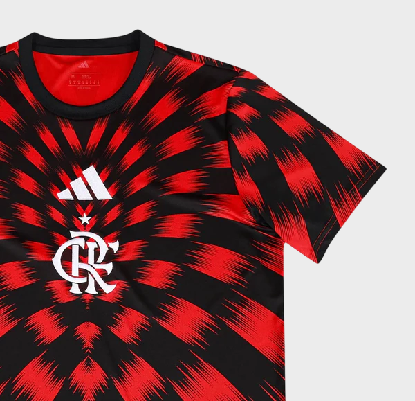 Camisa Flamengo Pré Jogo 25/26 Torcedor Masculina