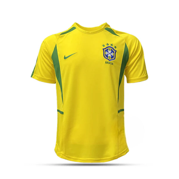 Camisa Retrô Brasil I 2002 Nike