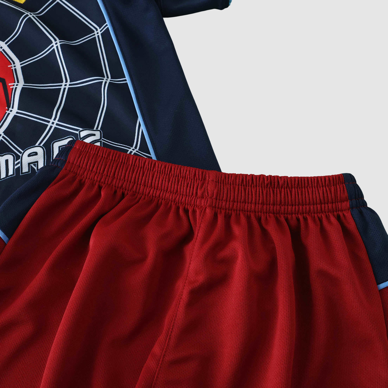 Conjunto Infantil Retrô Atlético De Madrid II 2004/2005 Spider Man