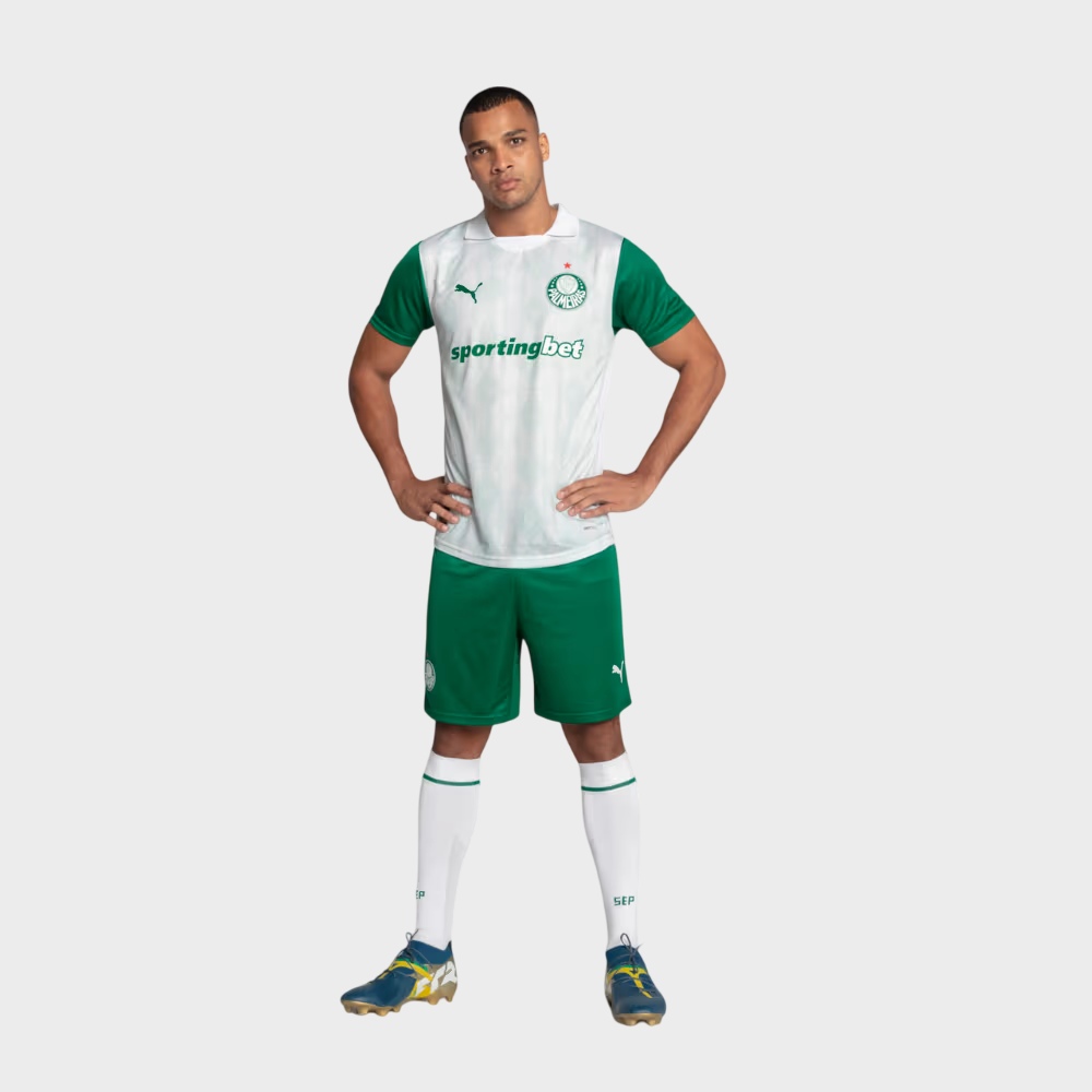 Camisa Palmeiras II 25/26 Jogador Masculina Branco