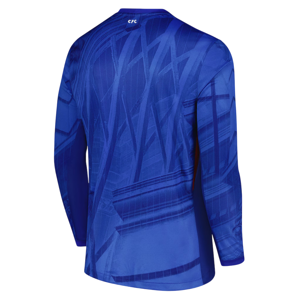 Camisa Manga Longa Chelsea I 25/26 Torcedor Nike Masculina Azul