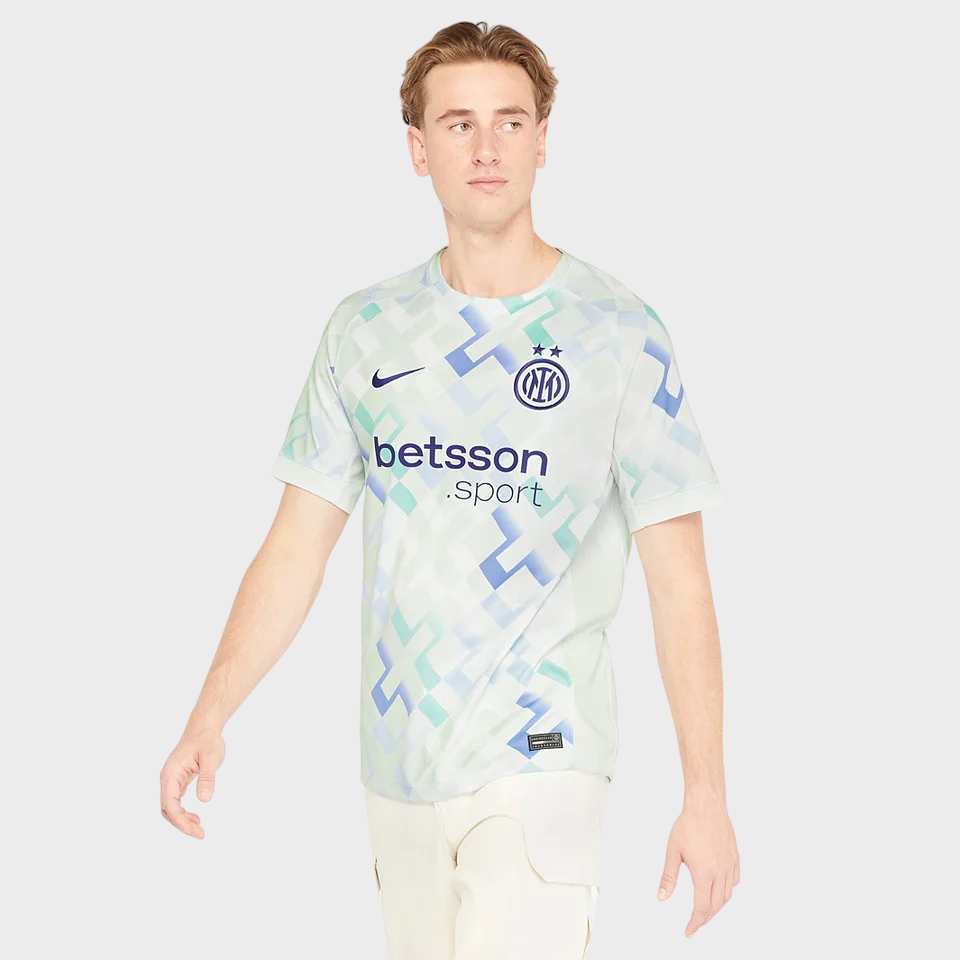 Camisa Inter de Milão II 25/26 Torcedor Nike Masculina Azul Água