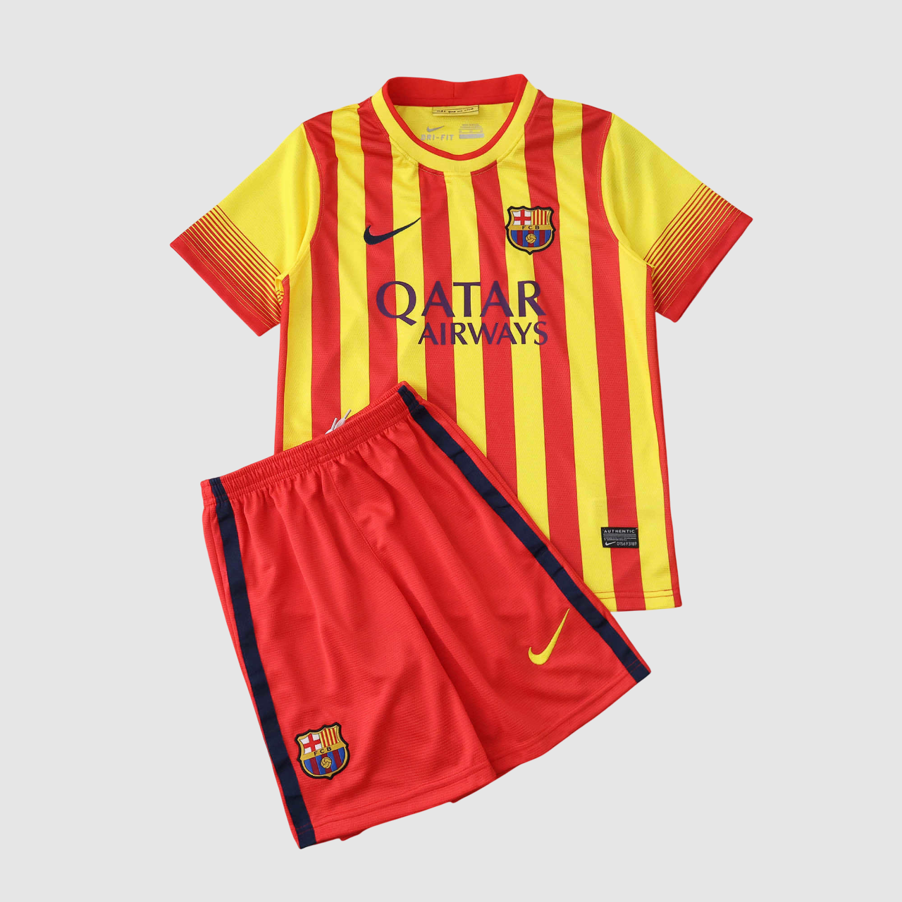 Conjunto Infantil Retrô Barcelona II 13/14