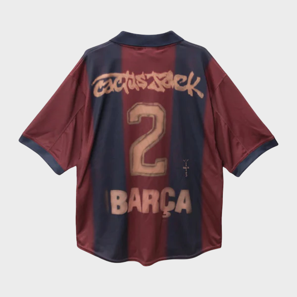 Camisa Retrô Barcelona Travis Scott 2000/2001