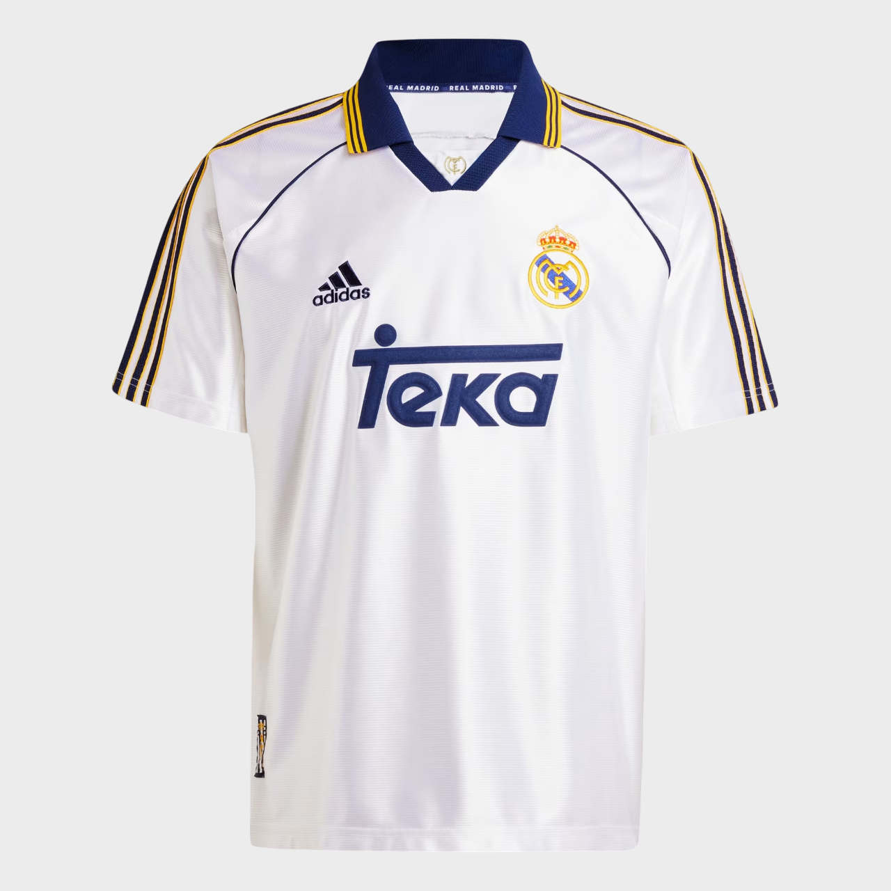 Camisa Retrô Real Madrid I 1999/2000 Adidas