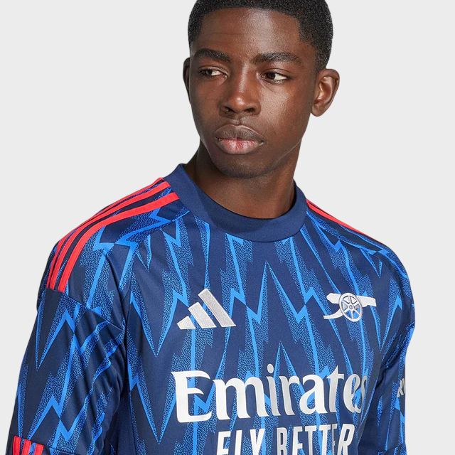 Camisa Manga Longa Arsenal II 25/26 Torcedor Adidas Masculina Azul
