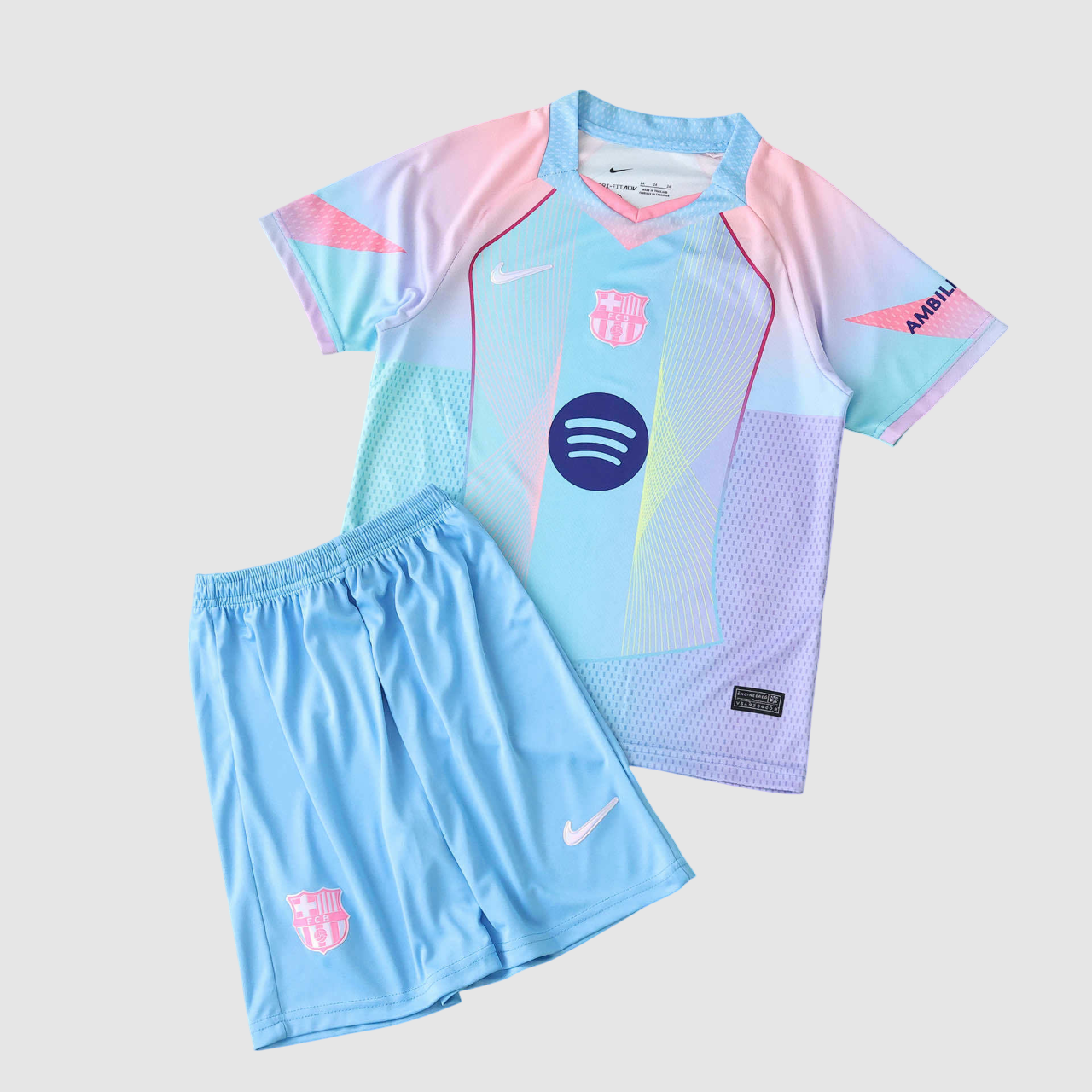 Conjunto Infantil Barcelona Concept Azul 25/26