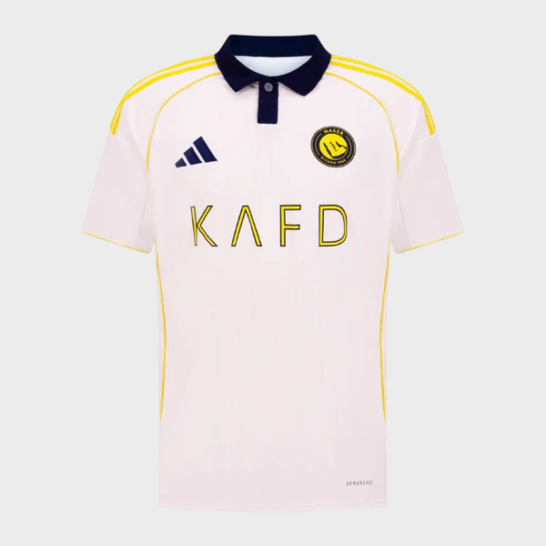 Camisa Al-Nassr III 25/26 Torcedor Masculina Creme
