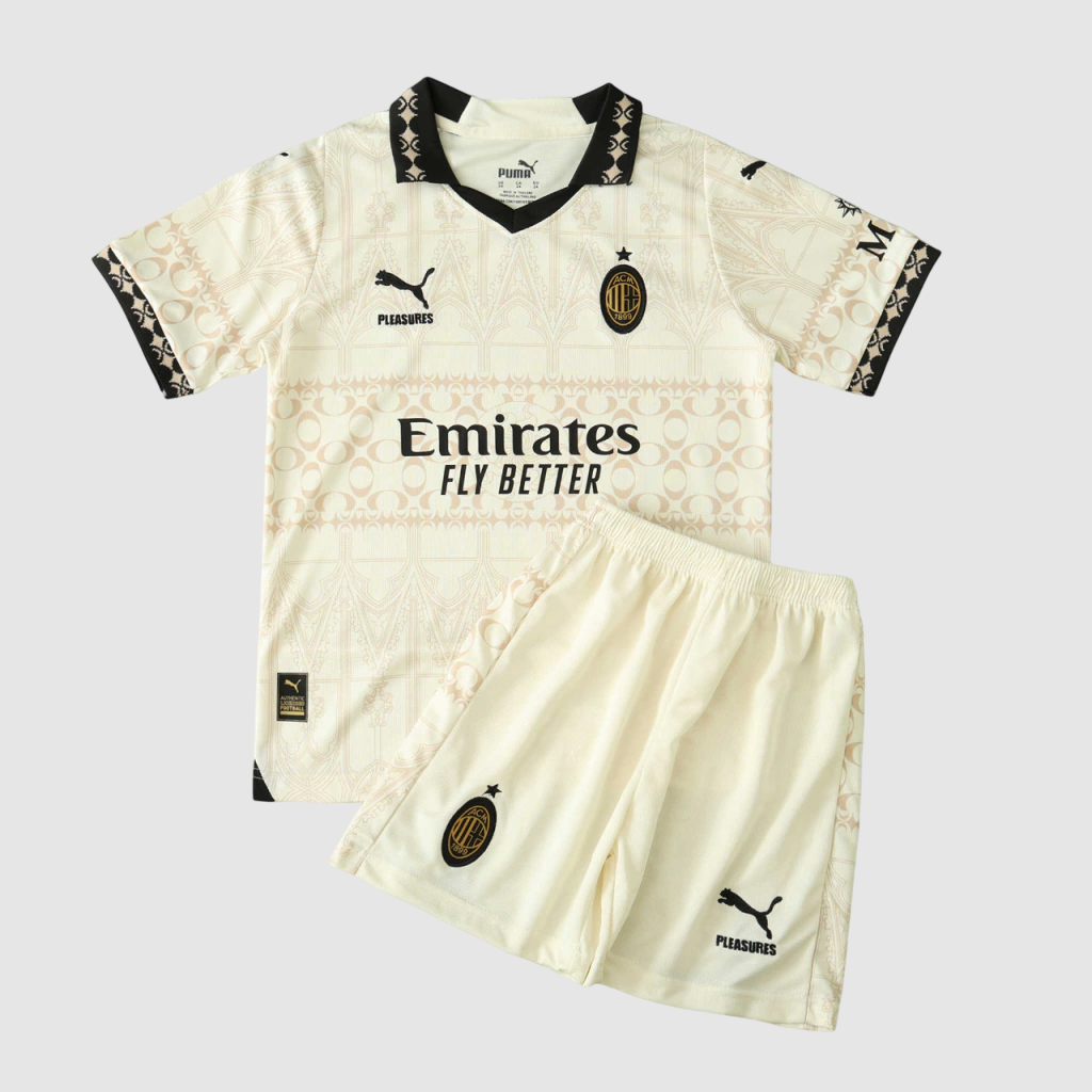 Conjunto Infantil Milan Pleasures Bege 24/25