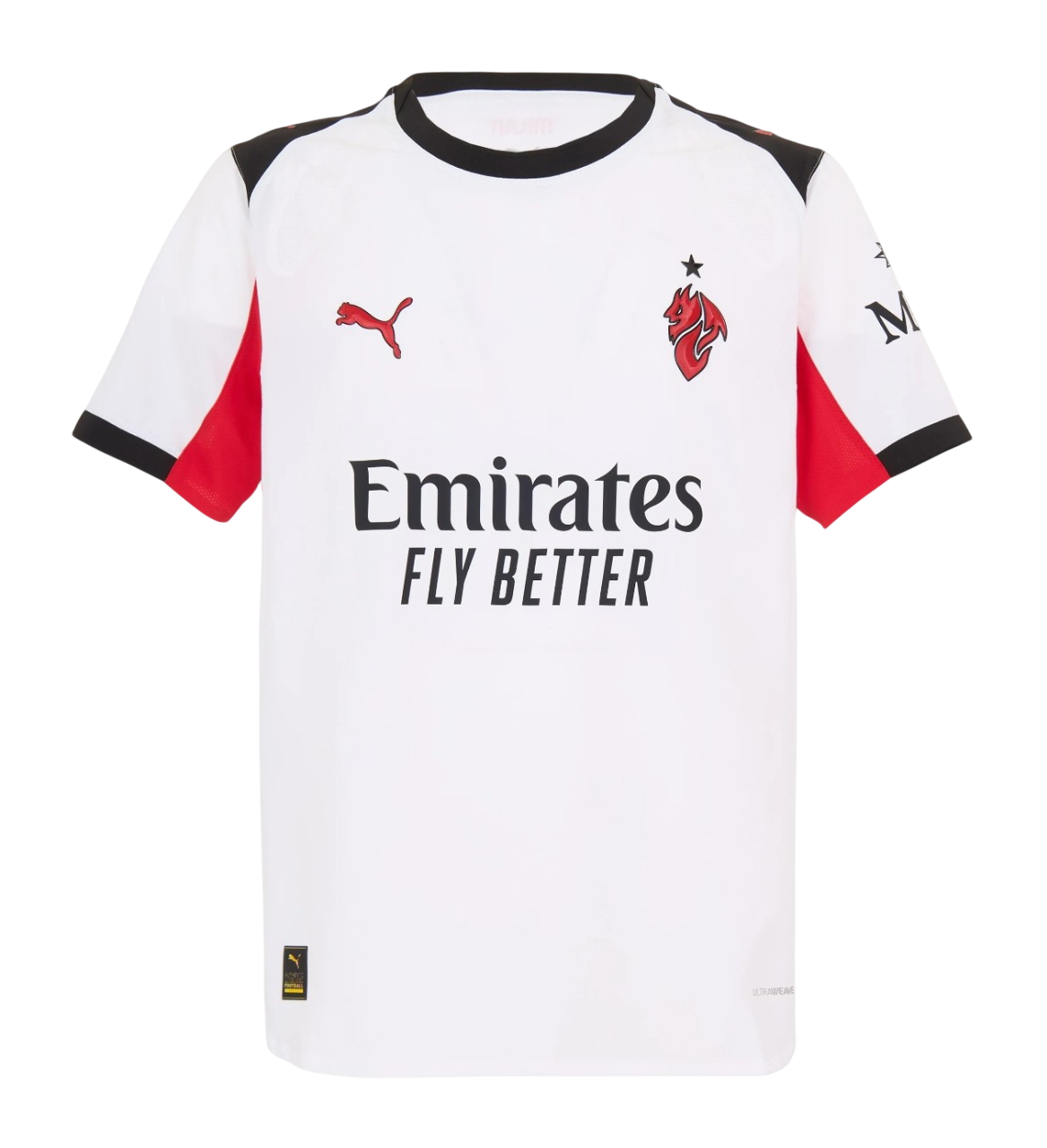 Camisa Milan II 25/26 Torcedor Puma Masculina Branco