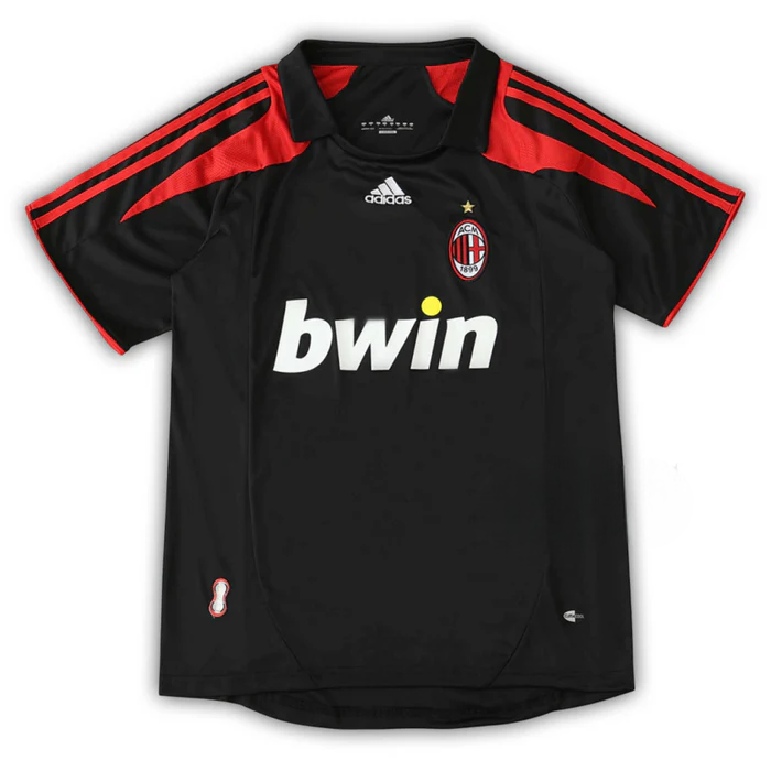 Camisa Retrô Milan III 2007/2008 Adidas Masculina