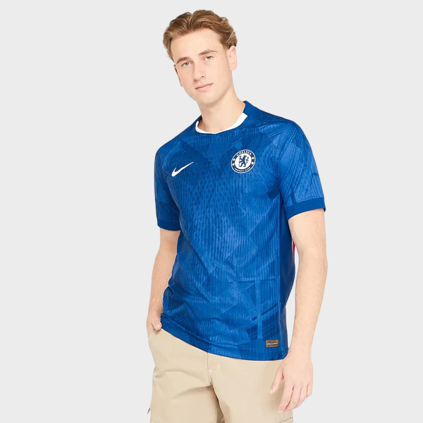 Camisa Chelsea I 25/26 Jogador Nike Masculina Azul
