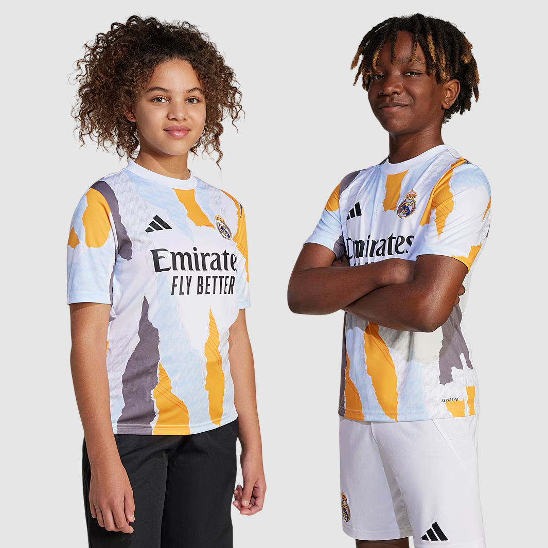 Conjunto Infantil Real Madrid Pré-Jogo 24/25
