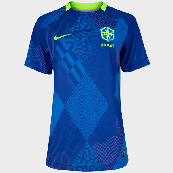 Camisa Brasil II 25/26 Feminina Nike Azul