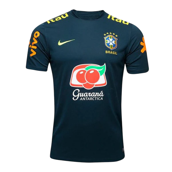 Camisa Brasil Treino Nike Azul Marinho