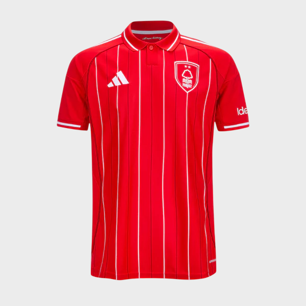 Camisa Nottingham Forest I 25/26 Torcedor adidas Masculina Vermelho