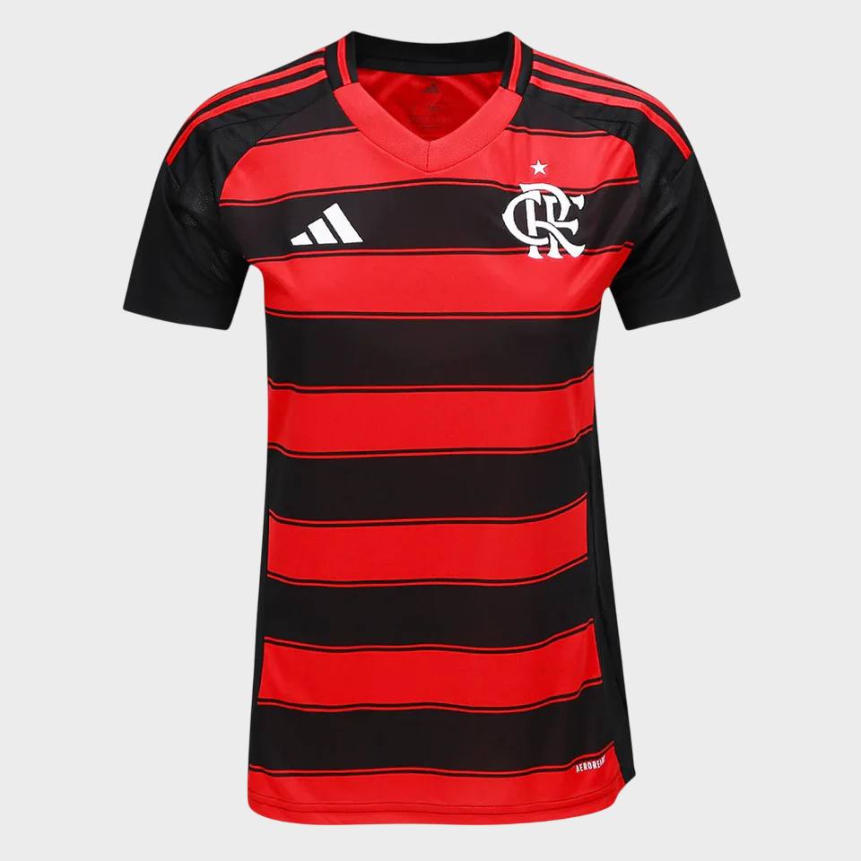 Camisa Flamengo I 25/26 Feminina