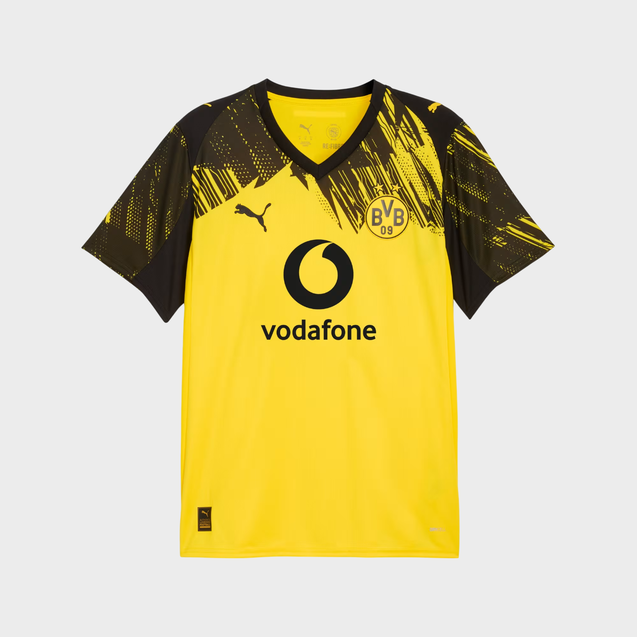 Camisa Borussia Dortmund I 25/26 Torcedor Puma Masculina Amarelo