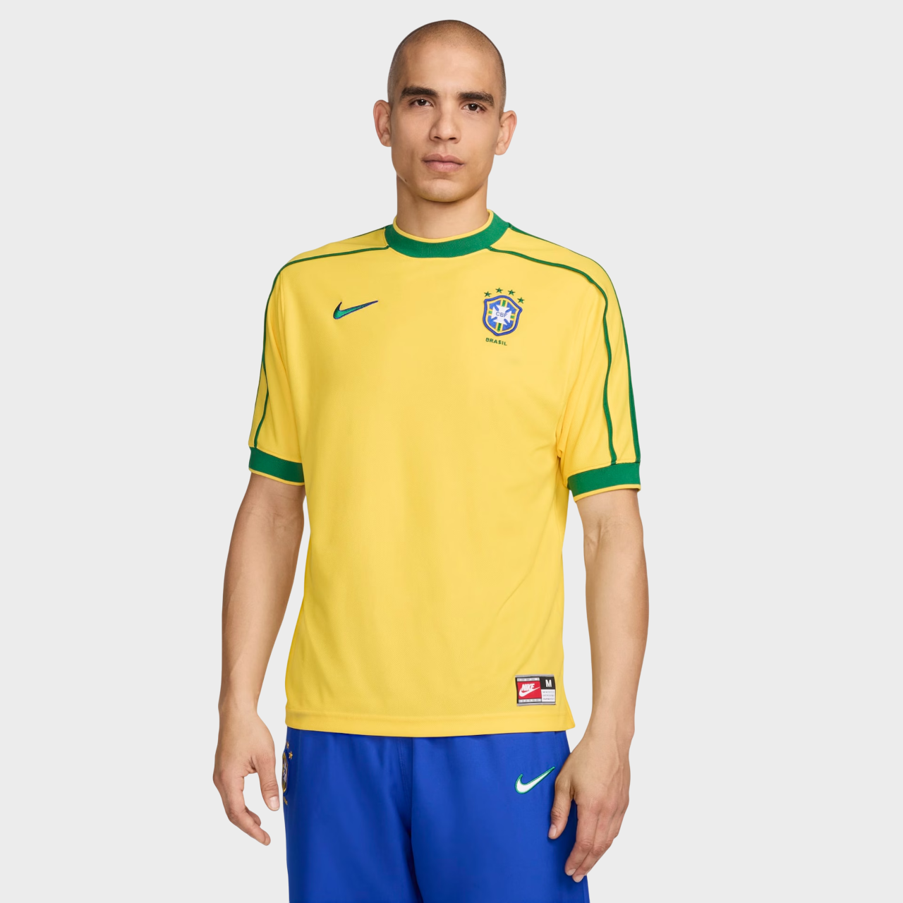 Camisa Retrô  Brasil I 1998 Reedição Nike