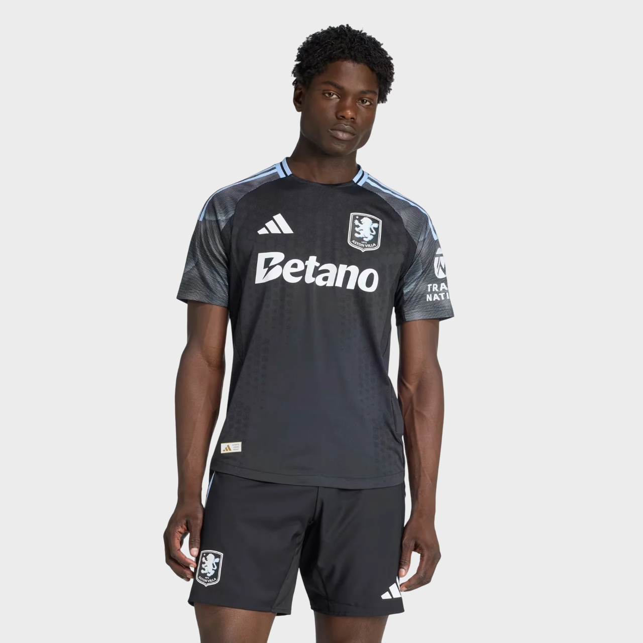 Camisa Aston Villa II 25/26 Torcedor Adidas Masculina Preto