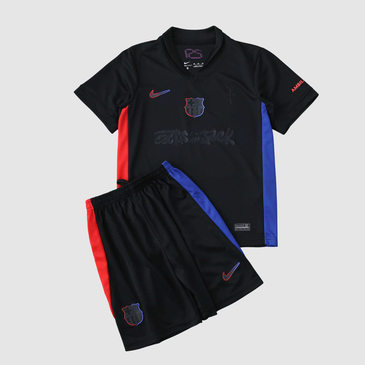 Conjunto Infantil Barcelona X Travis Scott II 24/25