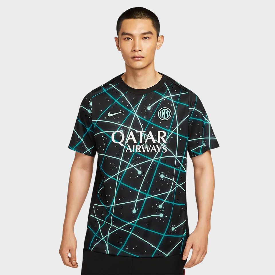 Camisa Inter de Milão Pré-Jogo 25/26 Torcedor Nike Masculina Azul