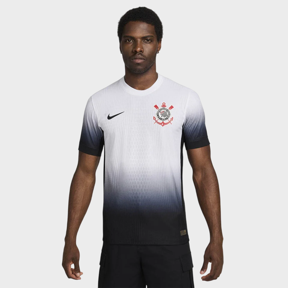 Camisa Corinthians I 24/25 Jogador Masculina Branca