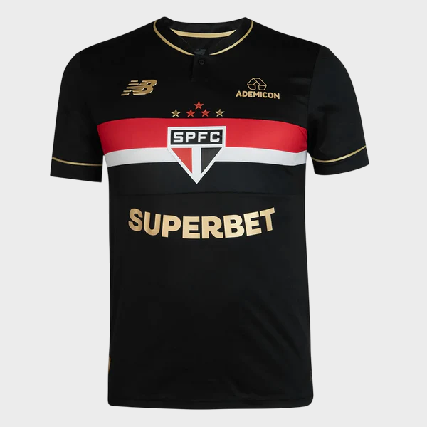 Camisa São Paulo III 25/26 Preta