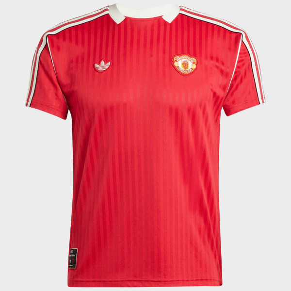 Camisa Manchester United Terrace Icons 25/26 Adidas Vermelha
