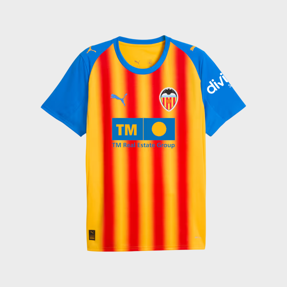 Camisa Valencia CF III 25/26 Torcedor Nike Masculina Laranja