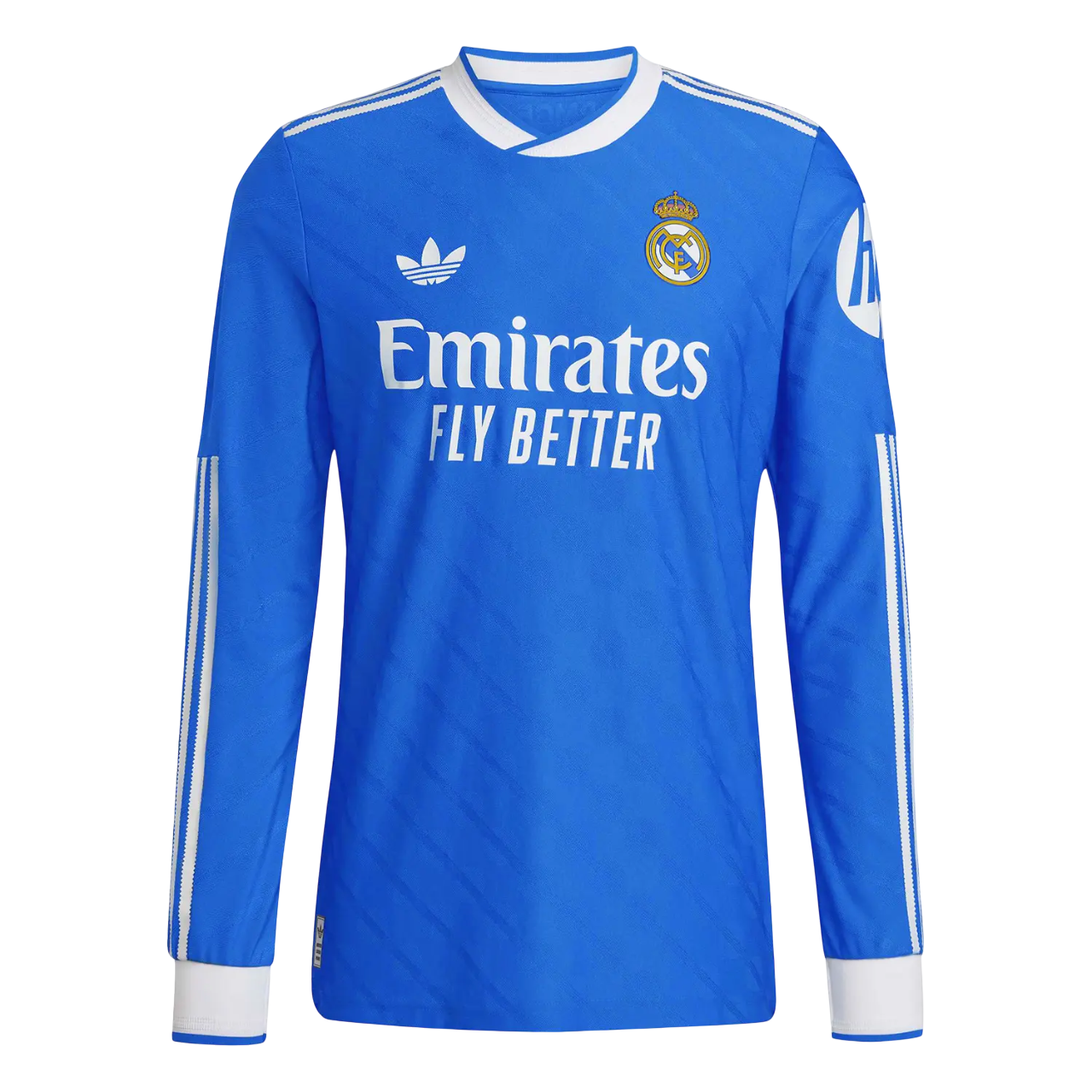Camisa Manga Longa Real Madrid III 25/26 Torcedor adidas Masculina Azul