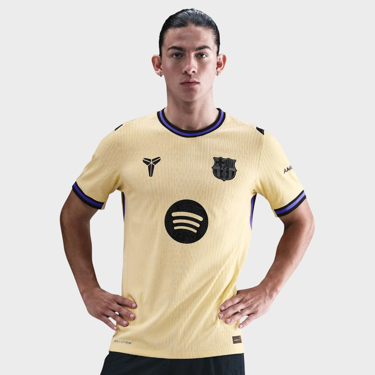 Camisa Barcelona II 25/26 Jogador Nike Masculina Bege
